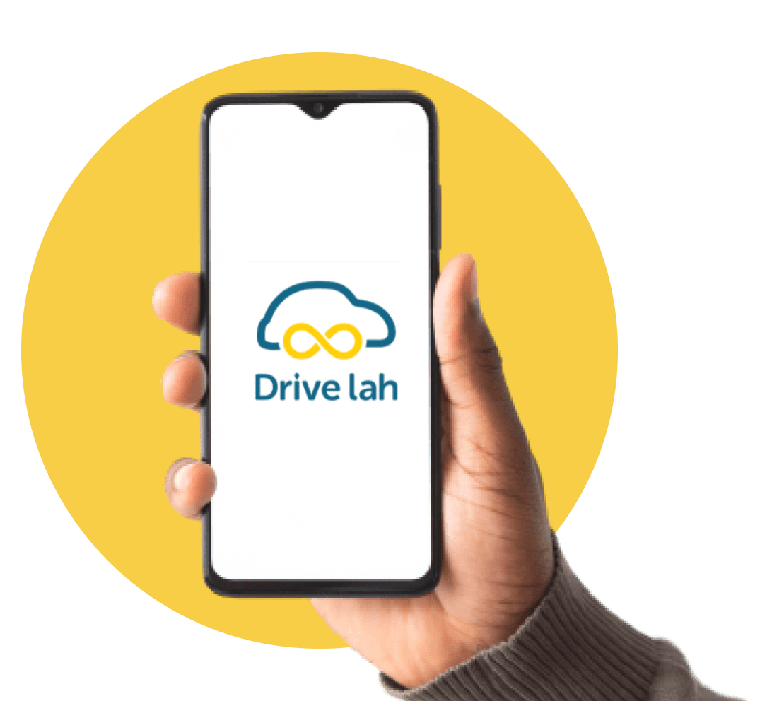 Drive mate app on a phone